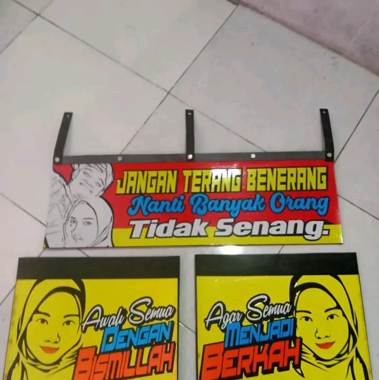 Kepet Lumpur Roda Dan Bemper Belakang Truck 1 Set Isi 3 Biji Bebas Request