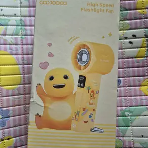 GOOJODOQ X NAILONG GFS002 High-speed Portable Handheld Flashlight Fan Strong Wind Portable Turbo Fan with Flashlight