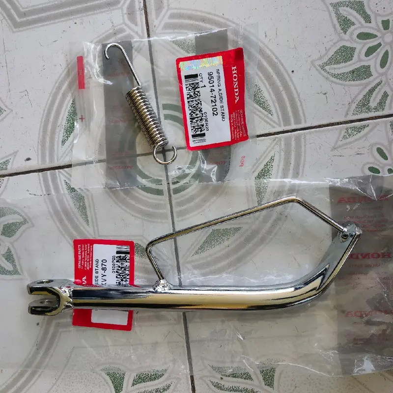 Standar Samping Beat Karbu Chrome Pnp Vario 125/150 Dan Standar 2 Chrome vario 125/150 2