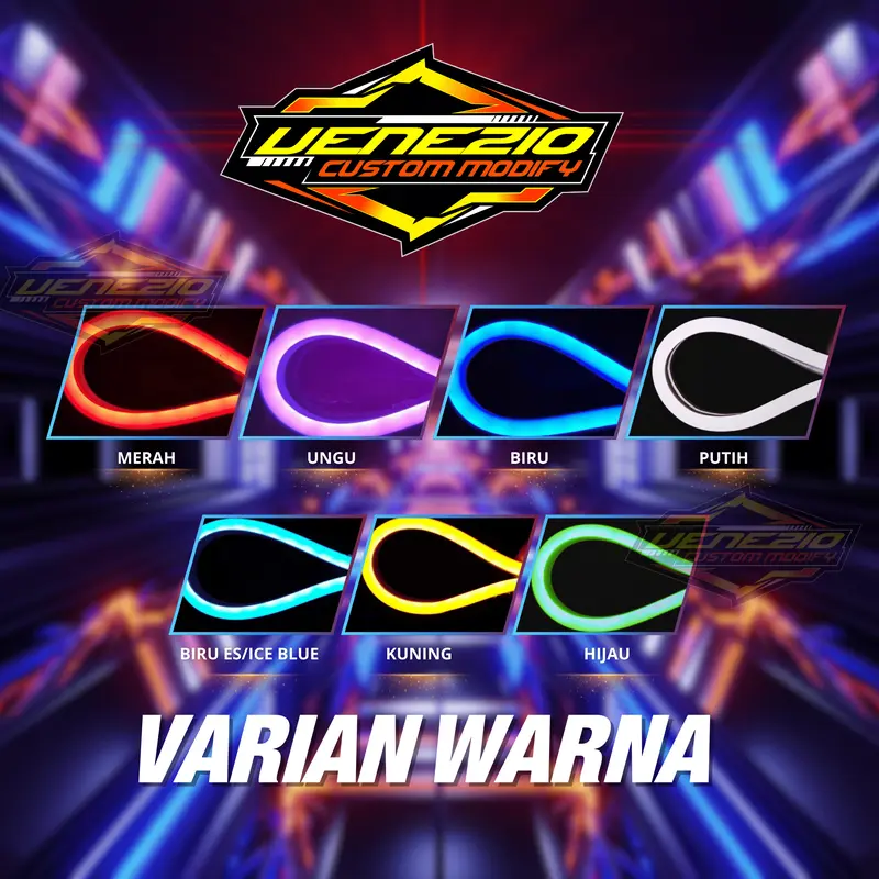 LAMPU ALIS DRL VARIO 125 dan 150 V 2 BONUS DEVIL EYES LAMPU SENJA DEPAN UTAMA LED VARIASI  INJEKSI Asli Foto 3