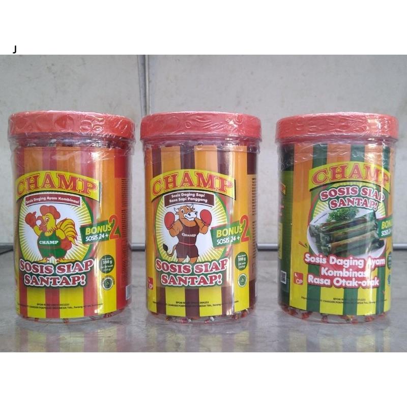 Champ Sosis Siap Santap Toples isi 24 + 2 pcs 0