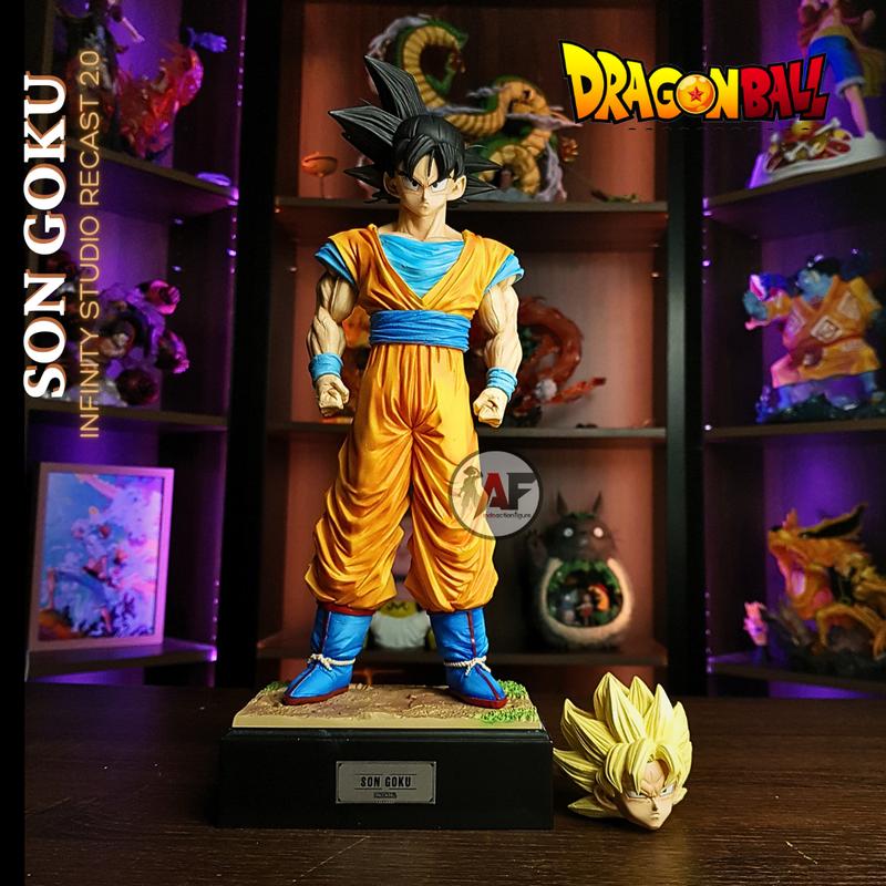 Statue Dragon Ball Son Goku, Son Gohan, Krillin, Piccolo, Yamcha, Vegeta, Trunks, Tenshin Han, Chiao Tzu Infinite Studio Design Recast 2.0 4
