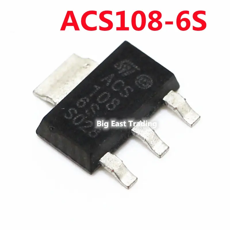 10 Cái, ACS108-6SN-TR, ACS108, SMD, SOT-223, Triac