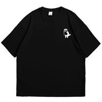 Gambar SWAVIEE Oversize Tshirt Feature Too Fab - SWV Too Fab Black, M dari Swaviee Kab. Bandung 3 Tokopedia