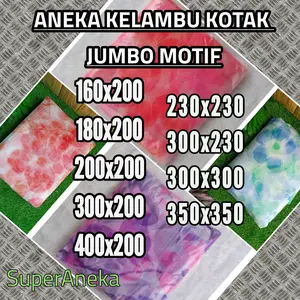 KELAMBU TIDUR MODEL KOTAK ANTI NYAMUK SUPERANEKA JUMBO Pencegahan Serangga