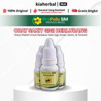 Gambar Propolis SM Obat Sakit Gigi Berlubang, Menghilangkan Ulat Gigi  Perontok Karang Gigi, Pembersih Gigi Kuning, Perontok Akar Gigi, Atasi Bau Mulut Gusi Bengkak dari kiaherbal Kota Administrasi Jakarta Barat 1 Tokopedia