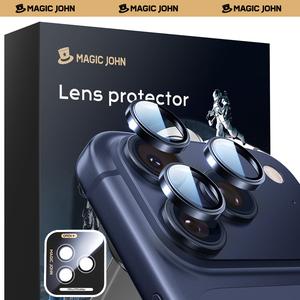 MAGIC JOHN Apple iPhoneカメラフィルム カメラ保護 レンズカバー 防塵 航空用アルミ合金 簡単装着