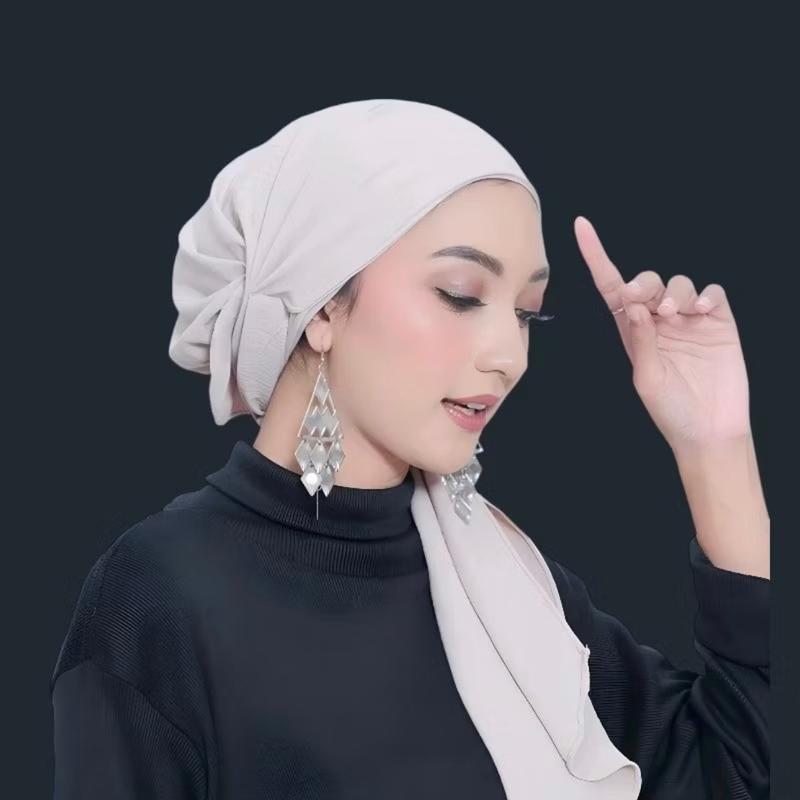 Turban Instant Chiffon with Inner 3