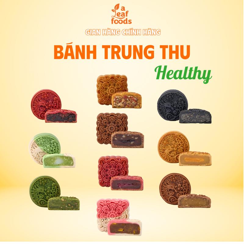 Bánh trung thu healthy 2025 Baker Baking ít ngọt, không phẩm màu, mix nhiều vị 150gr không kèm hộp Food Cake