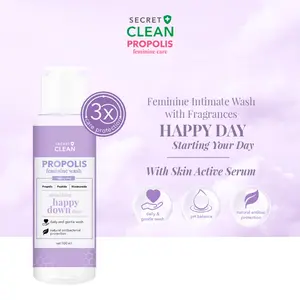 PROPOLIS FEMININE WASH HAPPY DAY - POPOLIS -PEPTIDE - NIACINAMIDE