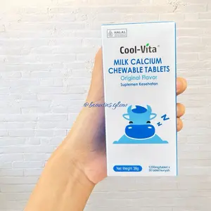COOLVITA tablet Kunyah Rasa Susu 1 Botol