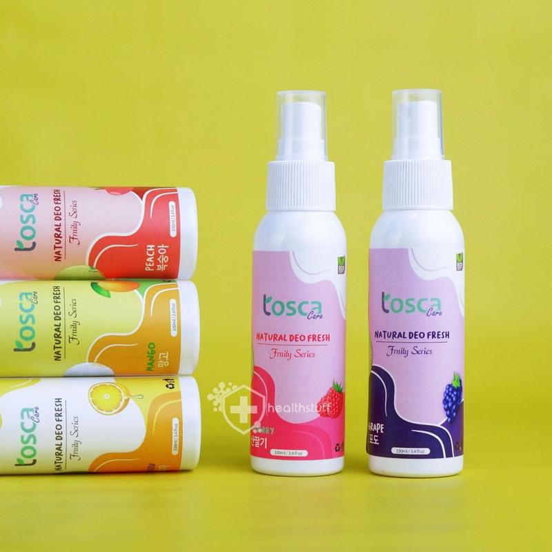 TOSCA Deodorant Tawas Spray 100 ml Deodorant Fruity Series 6