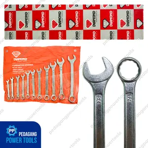 CUCI GUDANG - DIAMOND KUNCI RING PAS SET 11 PCS 8 MM - 24 MM