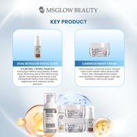 Gambar MS Glow Luminoius Skincare Paket Penghilang Flek Hitam  Mencerahkan Wajah Glowing Memudarkan Noda Bekas Jerawat Kusam - PKT LUMI+ELIXIR NEW dari Biliva Beauty Store Kota Surabaya 4 Tokopedia