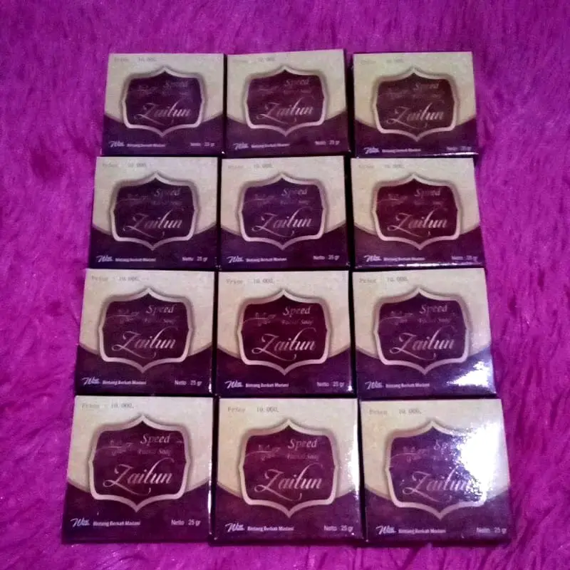 1 Box isi 20 pcs Sabun Zaitun Reguler Speed 200 Original 1