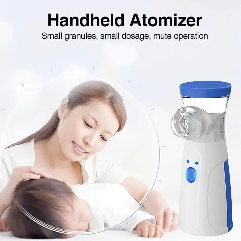 Dr.Spock Mesh Nebulizer Portable / alat Nebulizer Anak N7 Plus Tetes Asli Berat Obat alat pengatur nafas dr isla nebulizer  portable Store 6