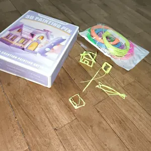 PIKYO 3D Pen 3D Printer Mainan Edukasi Anak Pena/3D Pen Ultra Slim Digital LCD Membuat Objek 3D Creativity Kreativitas Anak