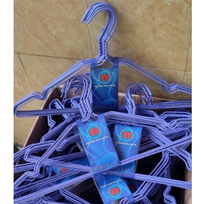 hanger murah 50 pcs gantungan baju besi/hanger baju gantung/gantungan baju/gantungan baju aesthetic/hanger/gantungan Pakaian henger 4