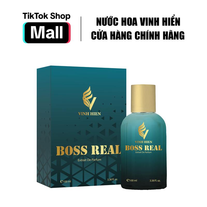 Nước Hoa Nam BOSS REAL 100ml ( Extrait De Parfum ) - V VINH HIEN  - xịt thơm cosmetic