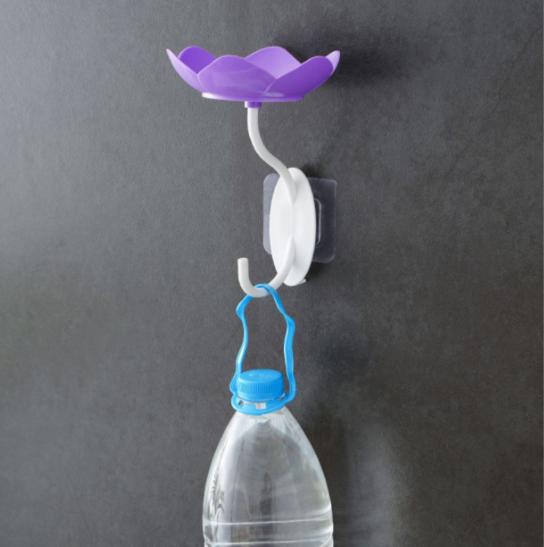 Product Introduction of Hộp Xà Phòng Hoa Sen, Móc Treo Tường Không Cần Thủng, Giá Để Hoa Ráo Nước Đôi, Kệ Đựng Đồ Trong Phòng Tắm, KMC 5