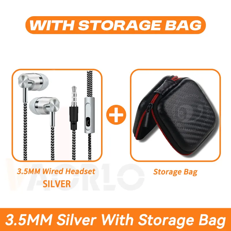 Silver With Bag