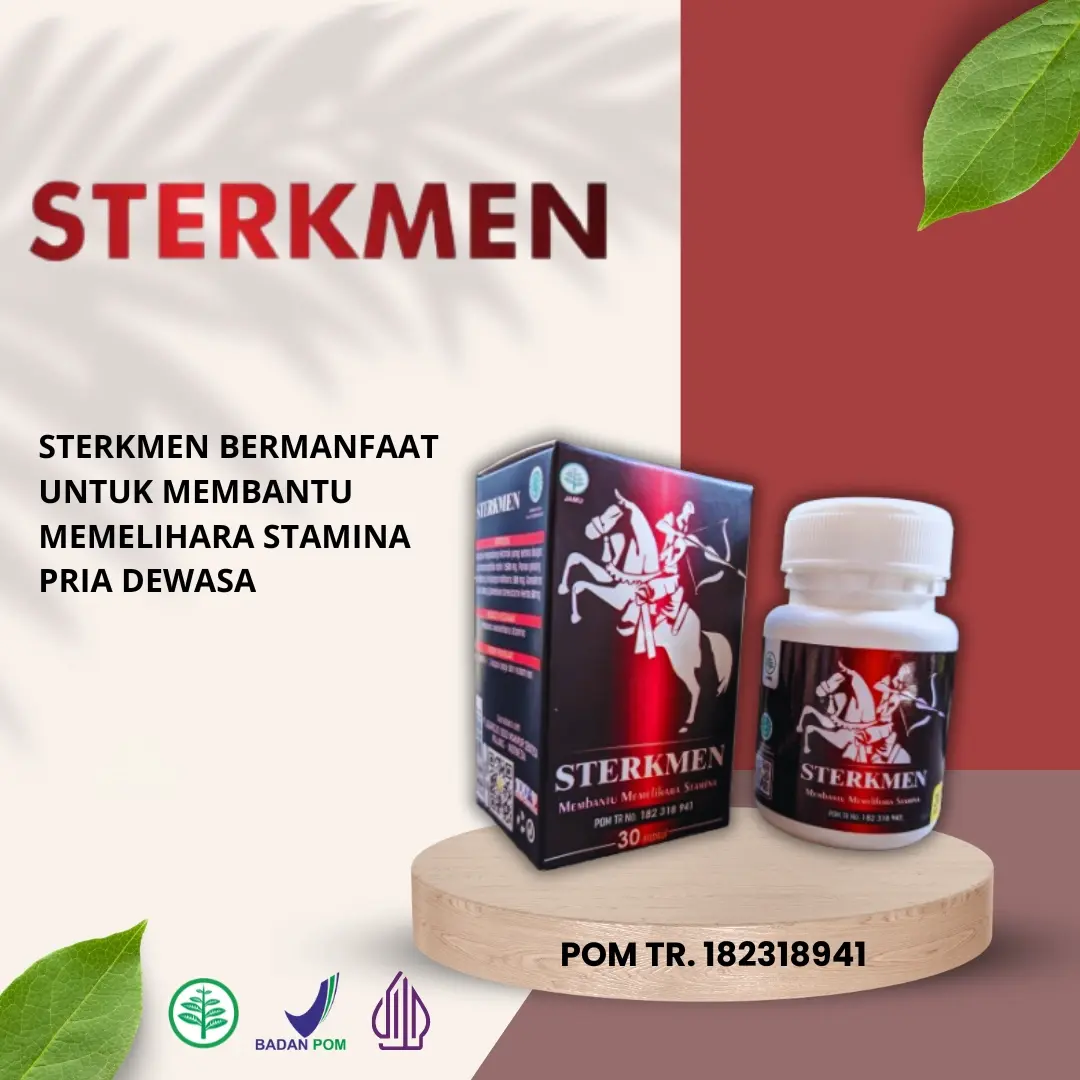 sterkmen herbal untuk menjaga stamina pria
