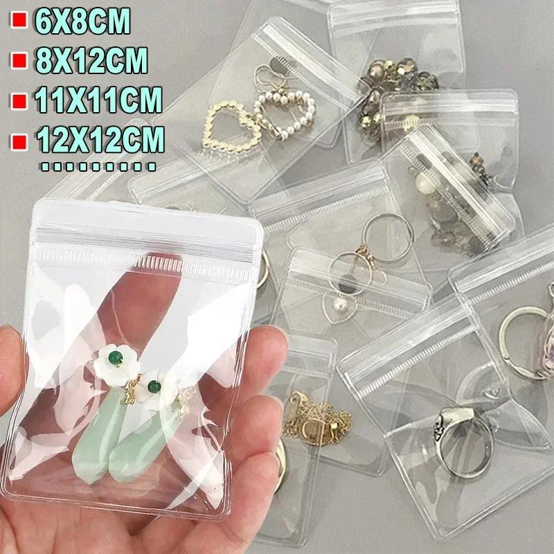 Túi Đựng Trang Sức Tự Khóa PVC Trong Suốt | Chống Oxy Hóa, Chống Bụi Nước, Nhìn…