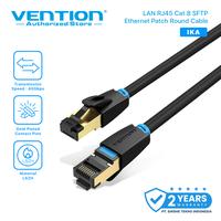 Gambar Vention 0.5M Kabel Lan RJ45 Cat8 Cat.8 Gigabit 40Gbps SFTP Gold - IKA Round dari Vention Authorized Store Kota Administrasi Jakarta Barat 1 Tokopedia