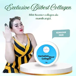 Ekslusif biiboost (bibit booster) colagen BPOM Mencerahkan Tubuh Lotion Perawatan Irtf by eLwee Melembutkan Memutihkan