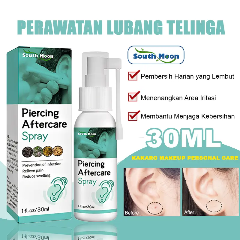 South Moon 30ml Semprotan Perawatan Tindikan Telinga