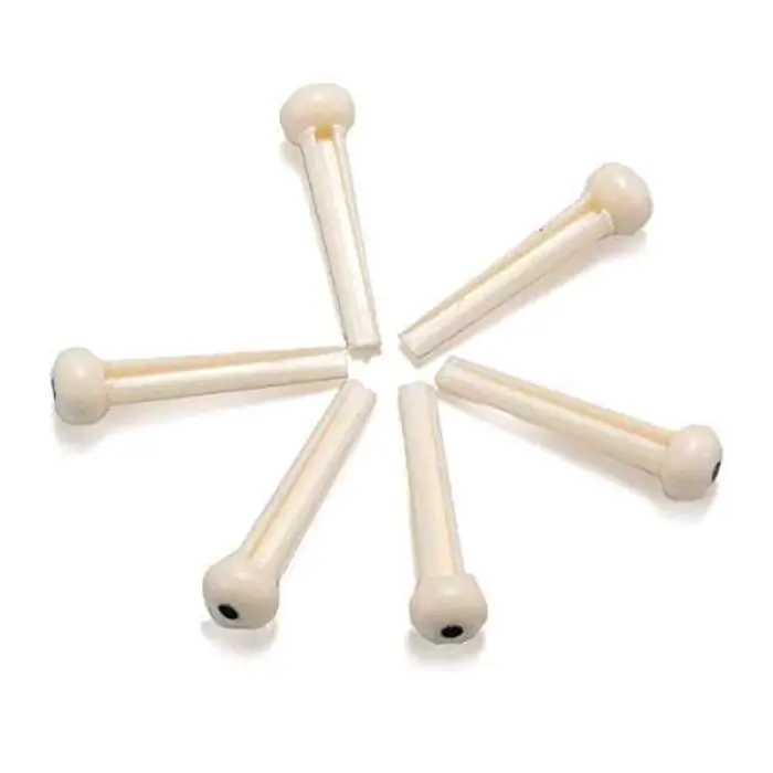 TaffSTUDIO Bridge Pins + Saddle Senar Gitar Akustik - A009 untuk Gitar Akustik 0