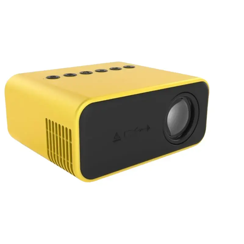 Mobile WIFI same mini portable projector with USB/HDMI memory expansion interface, no screen required TV
