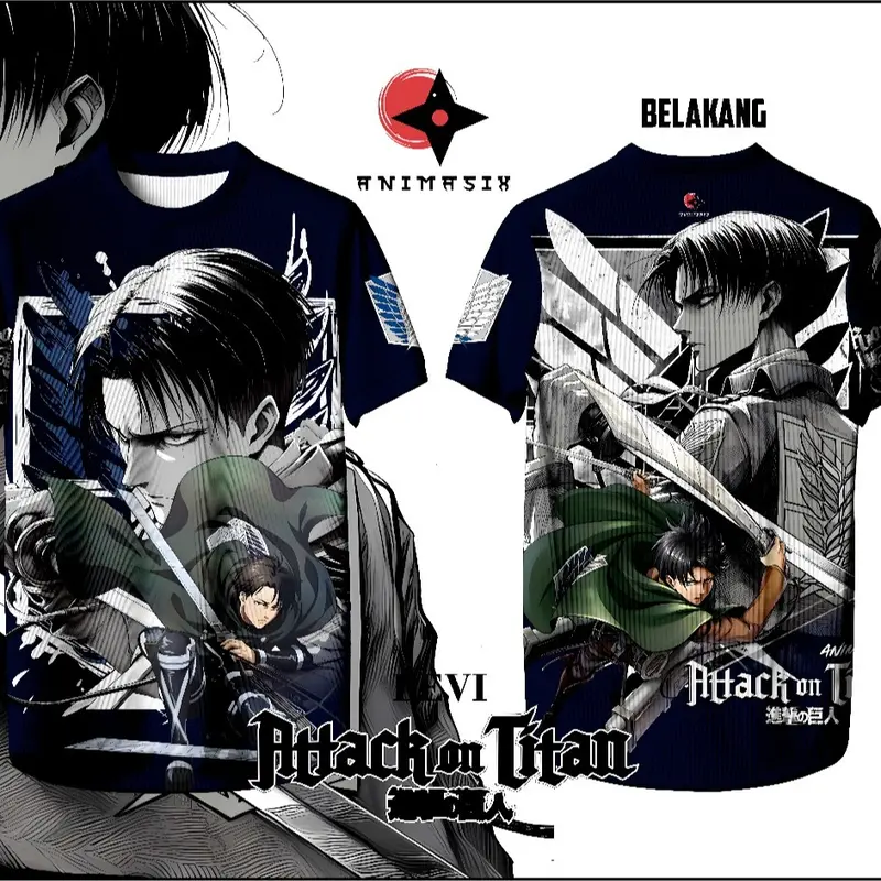 ANIMASIX - KAOS ANIME PART 2 S-XXXL CEWEK COWOK JAPAN UNISEX TSHIRT FULL PRINT 0