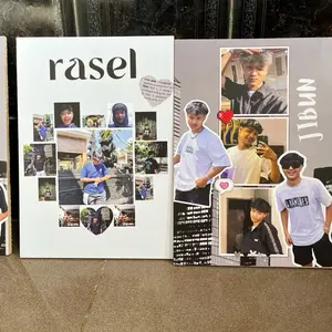 Pajangan Dinding Najib Rassel Isal Bonus Photocard Idolamu