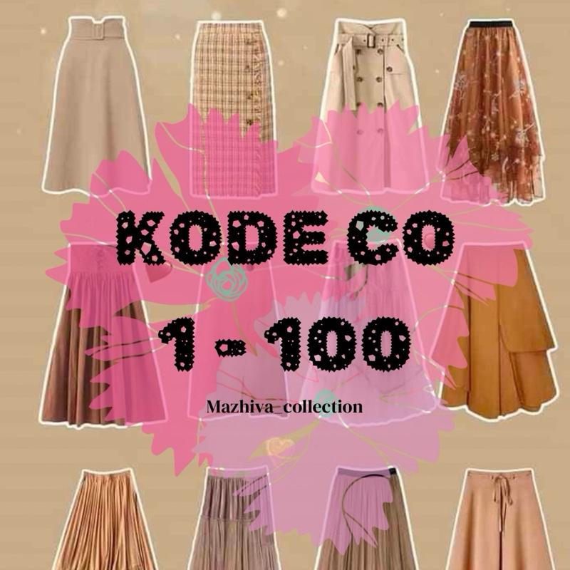 ROK KULOT KODE 1 - 100 (PREMIUM) 0