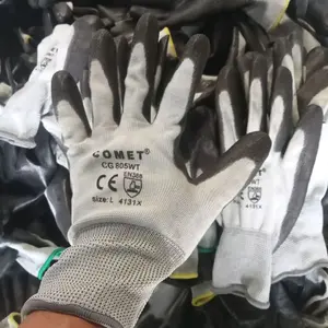 Sarung Tangan Comet Abu Lapis Karet Falm Fit Premium Isi 6 Pasang