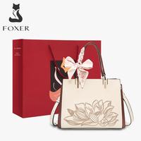 Gambar FOXER Tas Tangan Bordir Gaya Cina Tas Tangan Ibu Tas Wanita Berkapasitas Besar - Teratai hijau dari FOXER.Id Kab. Tangerang 1 Tokopedia