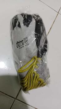 Product Review of GROSIR 12 Pasang sarung tangan comet hitam safety kerja berkendara palmfitpu glove Karet from c**a 1