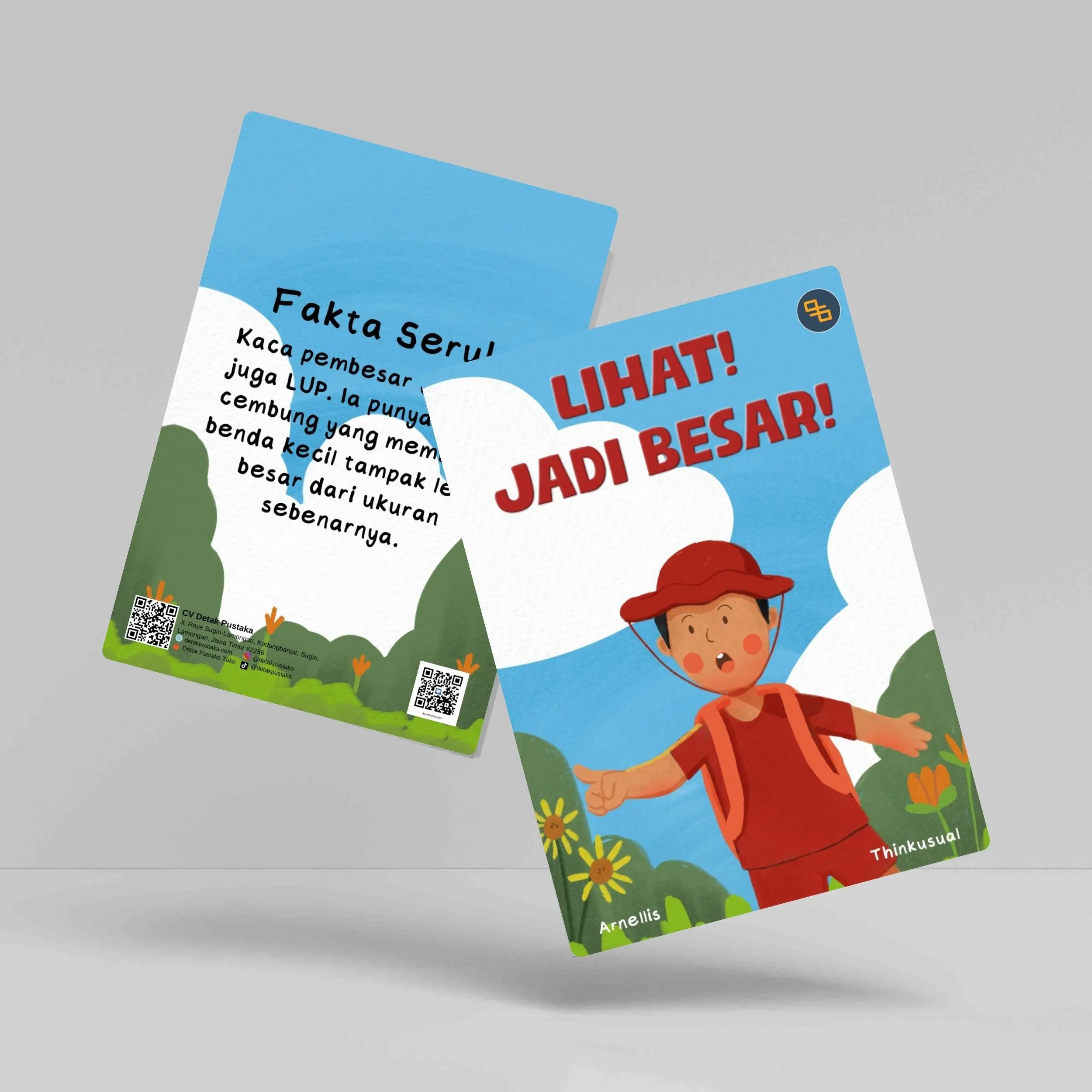Buku Anak Lihat! Jadi besar! Penerbit Detak Pustaka