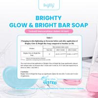 Gambar [READY STOCK] 15 Pcs Brighty Glow & Bright Bar Soap Sabun Mandi Pemutih badan sabun pencerah sabun whieting whitening soap dari brighty.id Kota Bekasi 5 Tokopedia