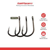 Gambar TaffSPORT Kail Pancing Fishing Hook Tackle No 3-12 Set 100 PCS - 94151-BE dari Taffware Official Store Kota Administrasi Jakarta Barat 1 Tokopedia