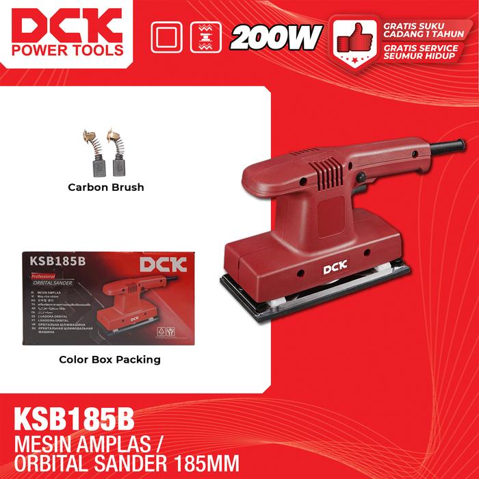 Gambar DCK KSB185B Mesin Amplas / Orbital Sander 185 mm dari DCK Power Tools Indonesia Kota Administrasi Jakarta Barat Tokopedia