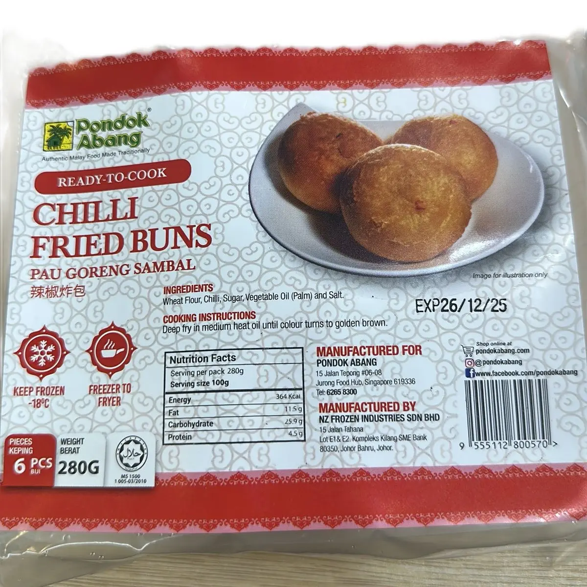 [PA] Chilli Fried Bun Pack