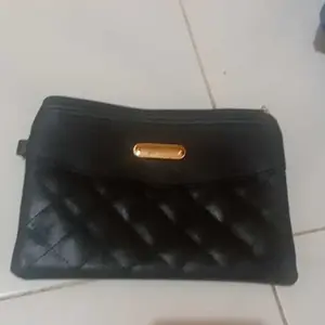 tas tangan Clutch bordir Combi CARARA dompet pouch Wanita Kulit kekinian
