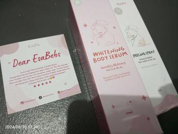 Product Review of ESASKIN (Paket) Peeling Spray dan Body Serum - Spesial Kulit Belang Mencerahkan Tubuh Serum Badan Kaki tangan from N**h 0