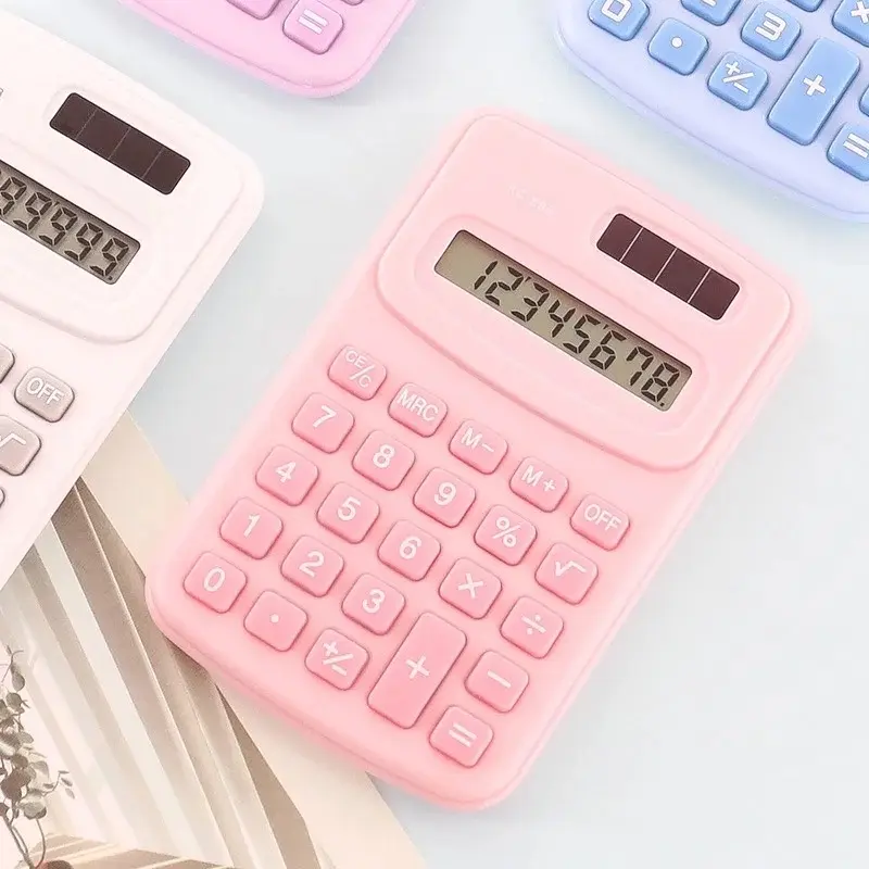 Kalkulator Saku Sekolah Kantor Mini Calculator 8 Digit KA-888C 5
