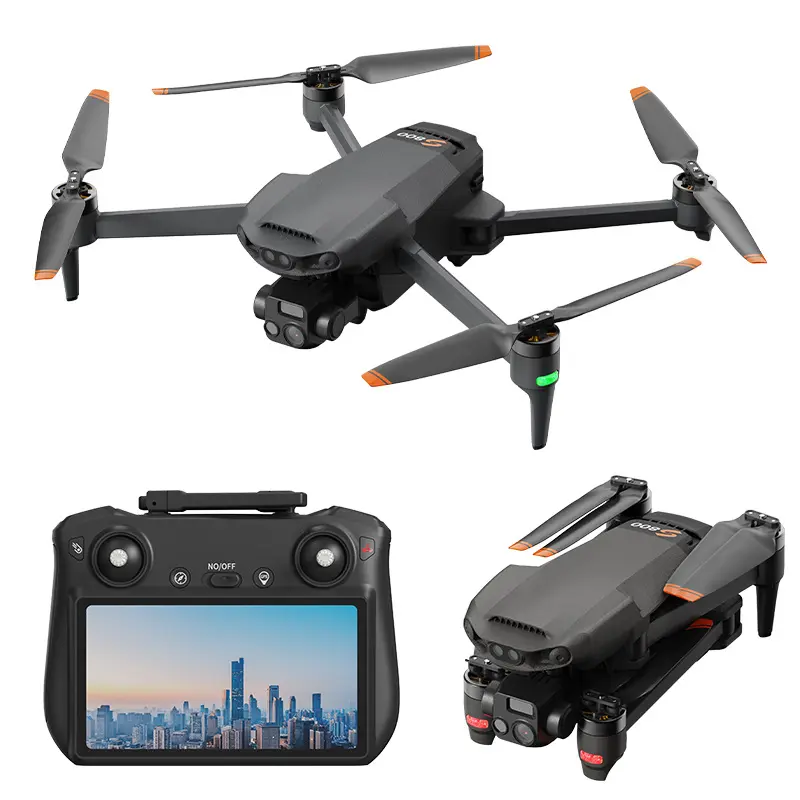 【Flyinghomeshen】S800 Drone 4k Gimbal fessional Drone with HD Dual Camera Laser Obstacle Avoidance Brushless Motor Drone cod