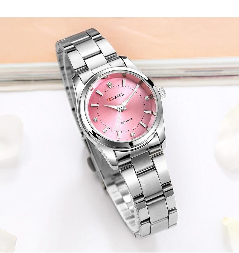 Product Introduction of ARLANCH Simple Korean Style Women's Watch Trend Quartz Waterproof Stainless Steel Watch 310 30