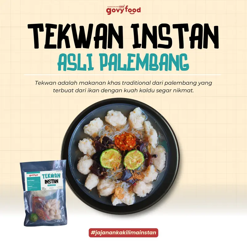 Tekwan Palembang Instan (12 butir pentol tekwan) 1