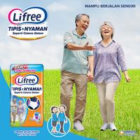Gambar Lifree Popok Dewasa Celana Tipis & Nyaman Bergarak - XXL 10 - 3 PACK dari Lifree Official Store Kota Cirebon 2 Tokopedia